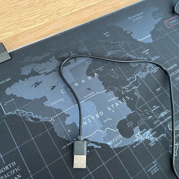 LED light up World Map Mouse Pad - Picture 12 of 12